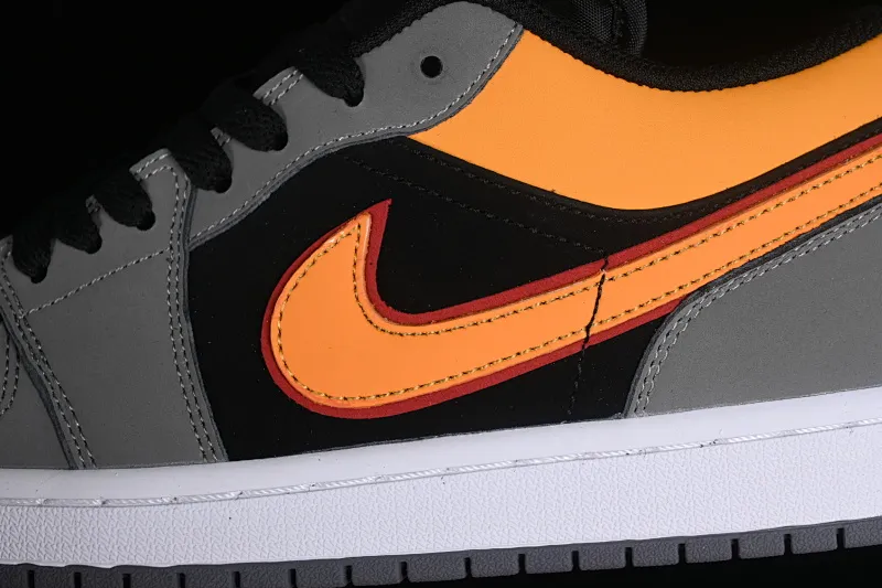 All categories Air Jordan Jordan series basketball shoes Air Jordan 1 Low Air Jordan 1 Low "Black Orange" AJ1 Joe 1 light stone black and yellow FN7308-008